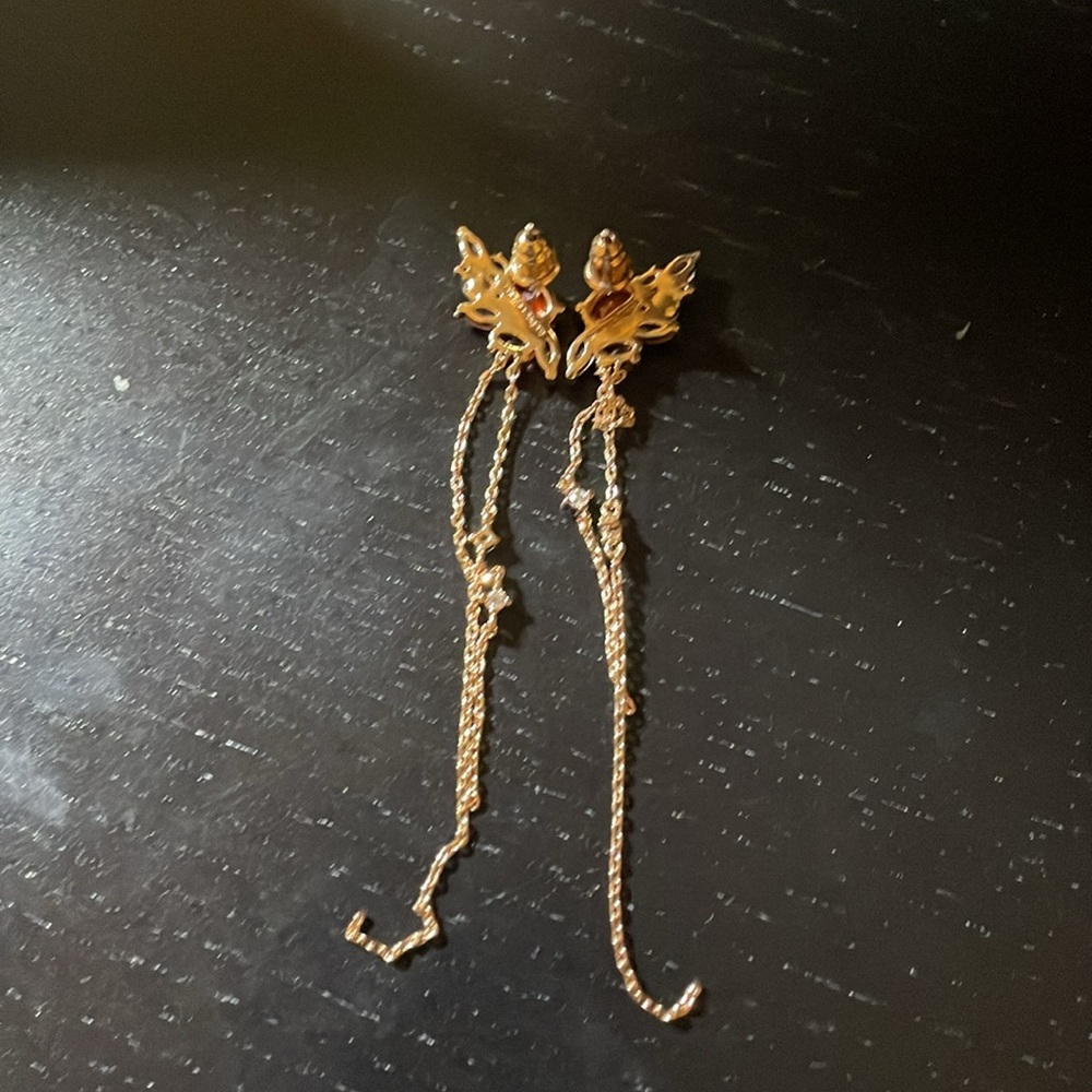 Drop Crystal earrings - Picture 2 of 3